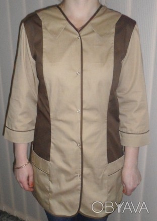 Костюм для обслуживающего персонала Лора состоит с куртки и брюк. Куртка рельефн. . фото 1