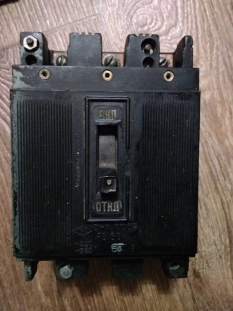 Автоматический выключатель в рабочем и хорошем состоянии
А3163 
Номинальное ра. . фото 2