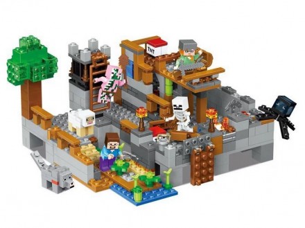 Характеристика:
 - аналог серии Lego Minecraft
 - набор 3 в 1
 - 517 деталей
. . фото 5