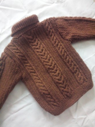 Нарядный вязанный  очень тепленький свитерок для мальчика от1,5 до 3х лет,выполн. . фото 7