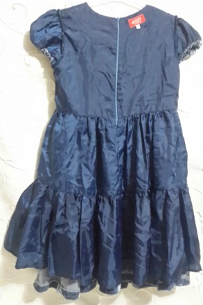Нарядное велюровое платье на подкладке для девочки 12 - 13 лет. Производства исп. . фото 5
