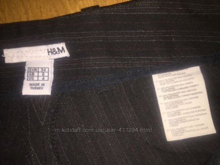Штани брюки H&M, універсальний варіант - нарядні і повсякденні, на будь-який сез. . фото 7