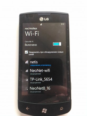 LG Optimus 7 E900  

Экран 3.8" (800x480, сенсорный) / моноблок / камера 5 Мп . . фото 6
