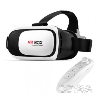 VR Box 2.0 3D очки віртуальної реальності з пультом ДУ. Ця відмінна модель працю. . фото 1
