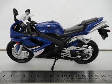 Продам модель мотоцикл 1:12 Yamaha R1 2008 від NewRay . Ціна 350грн.

Розміри . . фото 7