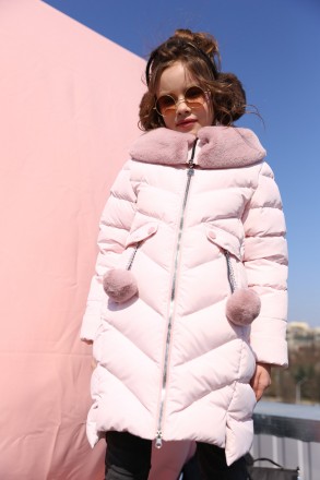 Зимняя куртка для девочки Ясмин Новая зимняя коллекция 2018/2019   NUI VERY!

. . фото 2