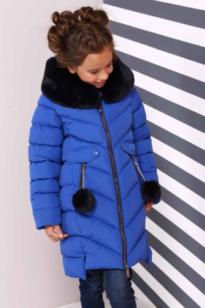Зимняя куртка для девочки Ясмин Новая зимняя коллекция 2018/2019   NUI VERY!

. . фото 7