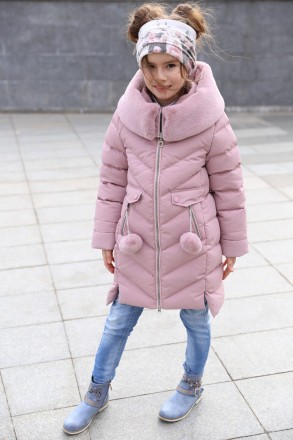 Зимняя куртка для девочки Ясмин Новая зимняя коллекция 2018/2019   NUI VERY!

. . фото 6