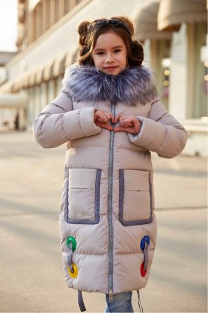 Супер цена!   Детское зимнее пальто Рейни, новая коллекция 2018-2019 года     
. . фото 8