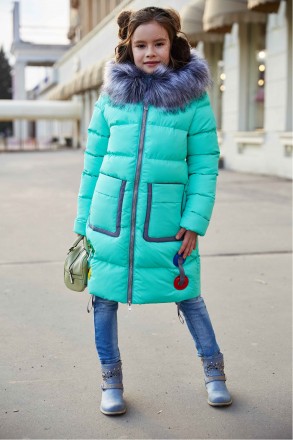Супер цена!   Детское зимнее пальто Рейни, новая коллекция 2018-2019 года     
. . фото 9