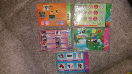 Продам детский игровой обучающий компьютер с карточками на тему: животные, цвета. . фото 4