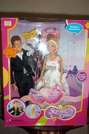 Кукла Барби с женихом Кеном .Новая в упаковке. Размеры кукол 28см .Размеры короб. . фото 6