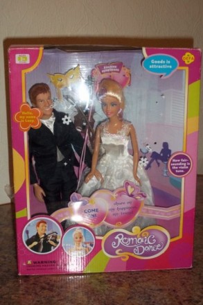 Кукла Барби с женихом Кеном .Новая в упаковке. Размеры кукол 28см .Размеры короб. . фото 5