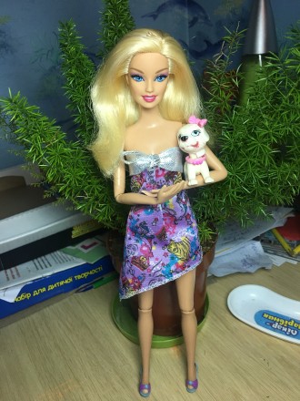 Куколка Барби Mattel, цена за 1. Куклы продаются в одежде, как на фото. Брюнетка. . фото 8