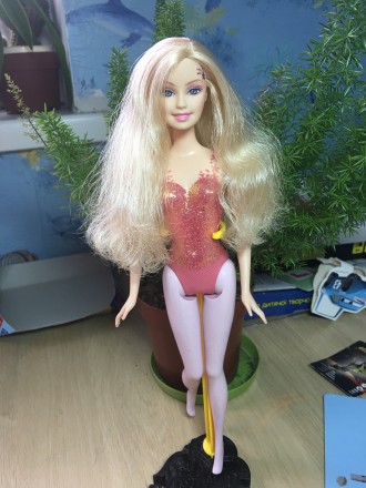 Куколка Барби Mattel, цена за 1. Куклы продаются в одежде, как на фото. Брюнетка. . фото 4