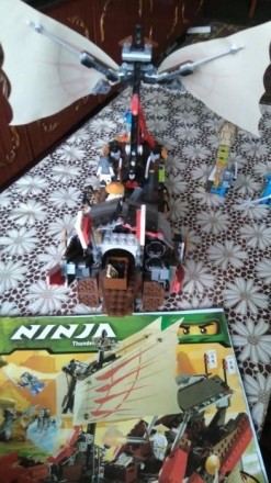 Продам конструктор Лего Нинзяго "Летающий корабль". В комплекте инструкции.. . фото 6