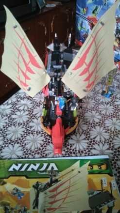 Продам конструктор Лего Нинзяго "Летающий корабль". В комплекте инструкции.. . фото 5