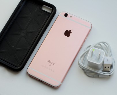 Оригинальный Apple iPhone 6S 16gb, розовый, работает с любым оператором, неверло. . фото 4