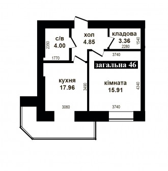 ЖК "Карат"-это уютный комплекс бизнес-класса.
Квартира расположена на 2 этаже. . Київський ЖК. фото 4