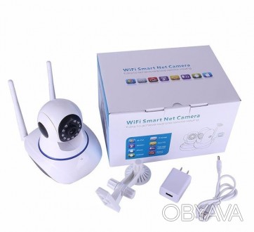 Беспроводная wifi IP камера V380-Q5 – это поворотная сетевая IP-камера, позволяю. . фото 1