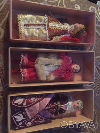 Продам куклы недорого в связи с переездом, коллекция из трёх кукол в национально. . фото 1