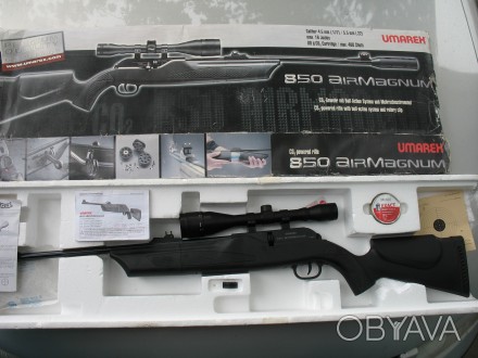 Продам Umarex 850 Air Magnum с прицелом Walther 6x42

Состояние - практически . . фото 1
