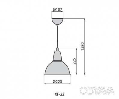 Подвесной светильник Brilum | Brilux XF-22 (ПОЛЬША)

Высота: 1580
Ширина: 107. . фото 1