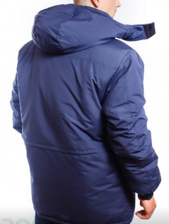 Рабочая зимняя куртка Инженер 

Модель удлиненная прямого покроя с капюшоном, . . фото 3