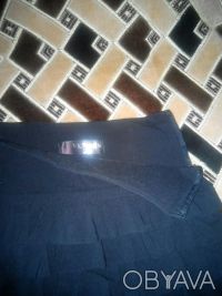 Продам юбку чёрного цвета, материал тянется (эластан), размер 42, длина 37 см, П. . фото 3