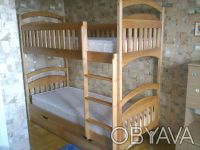 Кровать Двухъярусная Деревянная 
Кровать Полностью Деревянная никакого Дсп.

. . фото 6
