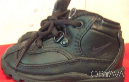Кожаные кроссовки чёрного цвета.Оригинал Nike ACG-новые-ждут своего маленького с. . фото 1