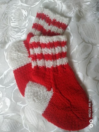 Тёплые детские носочки разных размеров, (длина стельки от 8см до 22см ), для дет. . фото 6