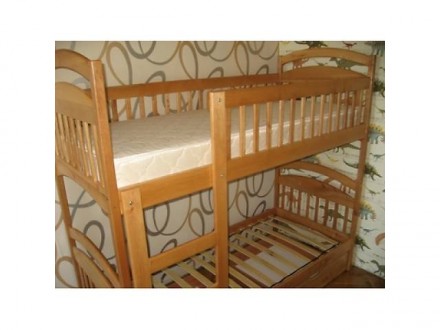 Двухъярусная кровать Карина детская и подростковая с мебельного производства тра. . фото 6