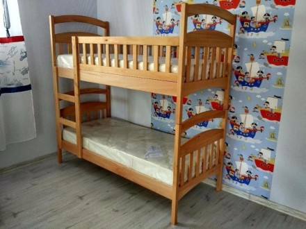 Двухъярусная кровать Карина детская и подростковая с мебельного производства тра. . фото 9