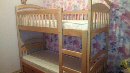 Двухъярусная кровать Карина детская и подростковая с мебельного производства тра. . фото 10