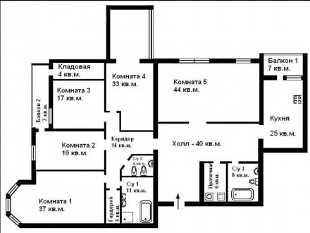 БЕЗ КОМИССИИ! Шикарная 5 комнатная раздельная квартира по ул.Тимошенко Маршала 2. . фото 3