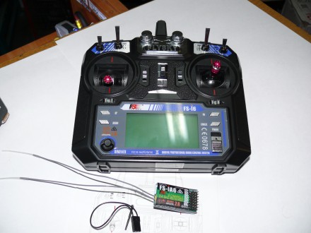 Комплект радиоаппаратуры Flysky FS - I6, пульт + приемник с двумя антеннами. 6-т. . фото 4
