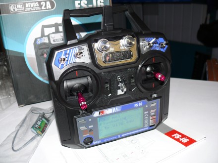 Комплект радиоаппаратуры Flysky FS - I6, пульт + приемник с двумя антеннами. 6-т. . фото 7