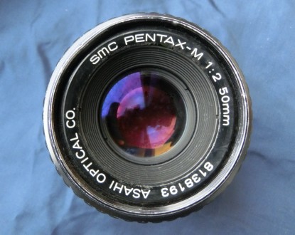 Штатный объектив для пленочных фотоаппаратов Pentax. Полностью рабочий. Состояни. . фото 2