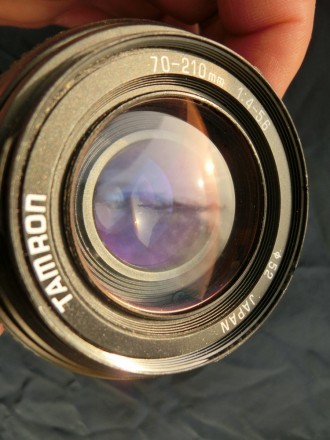 Tamron 70-210 mm f 4.5-5.6 - объектив с переменным фокусным расстоянием и мульти. . фото 3