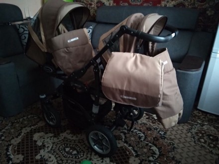 Продам коляску для двойни/погодок BabyActive Twinny 2в1 (Польша) Для детей от ро. . фото 6