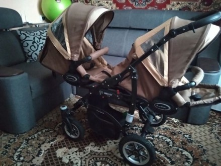 Продам коляску для двойни/погодок BabyActive Twinny 2в1 (Польша) Для детей от ро. . фото 3