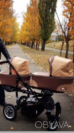 Продам коляску для двойни/погодок BabyActive Twinny 2в1 (Польша) Для детей от ро. . фото 1