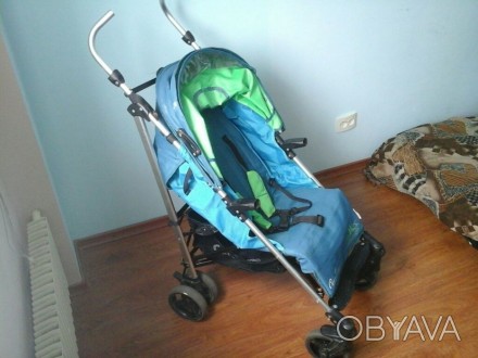 Продам детскую раскладную коляску трость "Carrello". Сделана по итальянскому диз. . фото 1