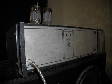 Потужний, вокальний, ламповий підсилювач ЛОМО  із запасними лампами (6Р3С-1)-200. . фото 2