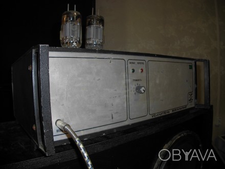 Потужний, вокальний, ламповий підсилювач ЛОМО  із запасними лампами (6Р3С-1)-200. . фото 1