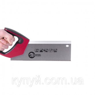 Ножовка пасовочная INTERTOOL HT-3113 предназначена для точного распиливания заго. . фото 5
