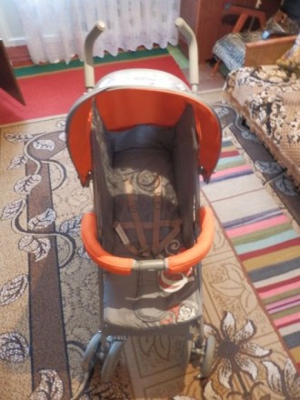 Продам детскую прогулочную коляску трость Geoby.Для деток от 6-ми месяцев до 3-х. . фото 2