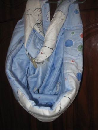 Слінг слинг з кольцами переноска для немовлят дітей з наповнювачем силіконом все. . фото 3
