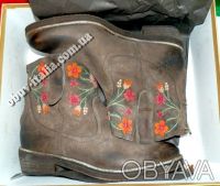 Фирменные женские кожаные ботинки известной итальянской фирмы ALKIMIA   оригинал. . фото 7